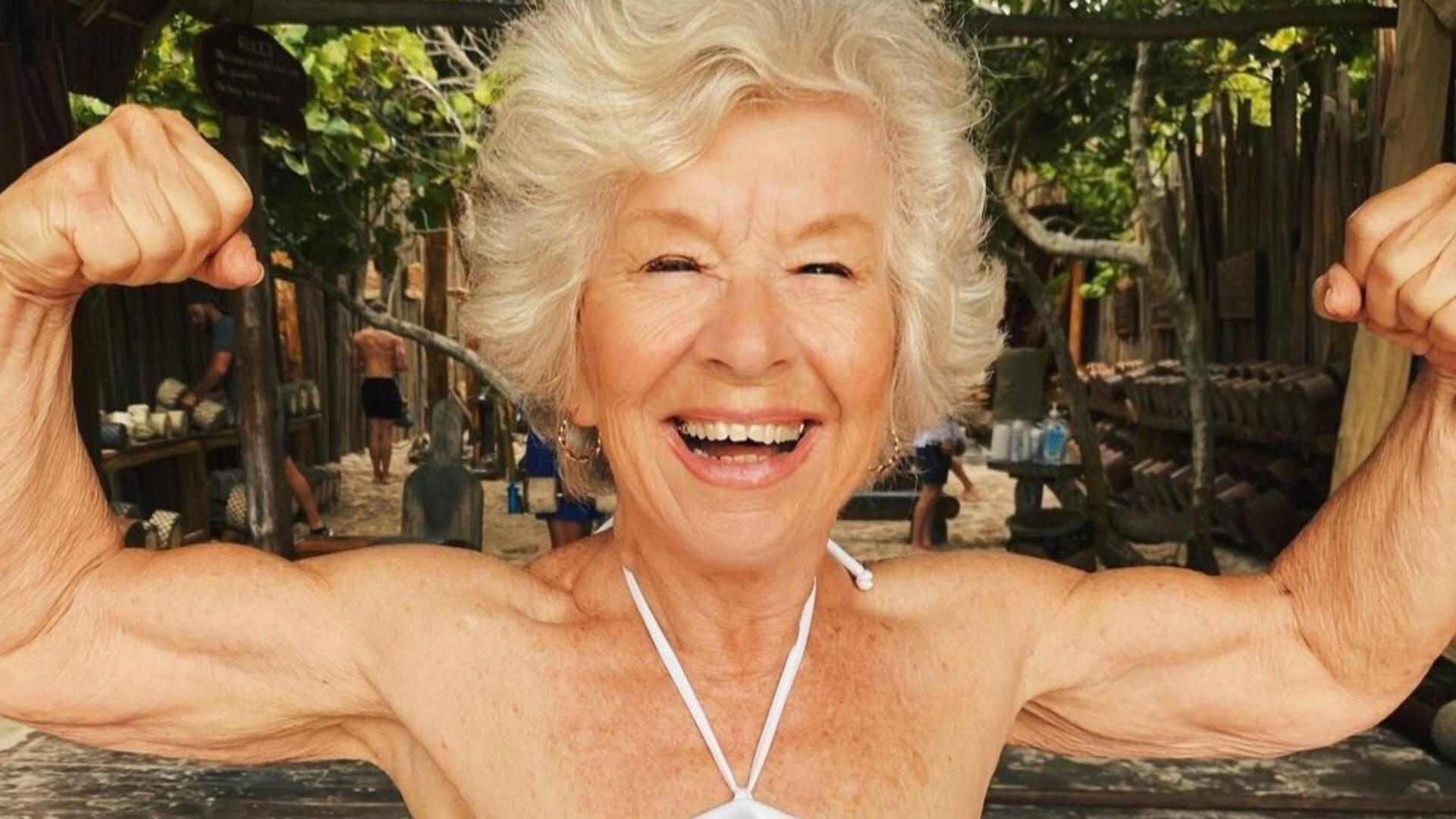 Joan MacDonald llegó a pesar 90 kilos y tenía problemas de presión arterial y artritis, entre otras enfermedades.