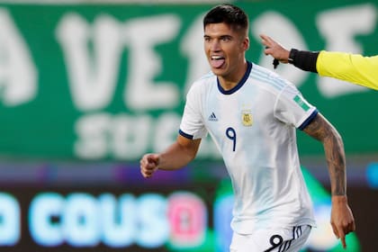 Joaquín Correa jugó en el partido frente a Bolivia