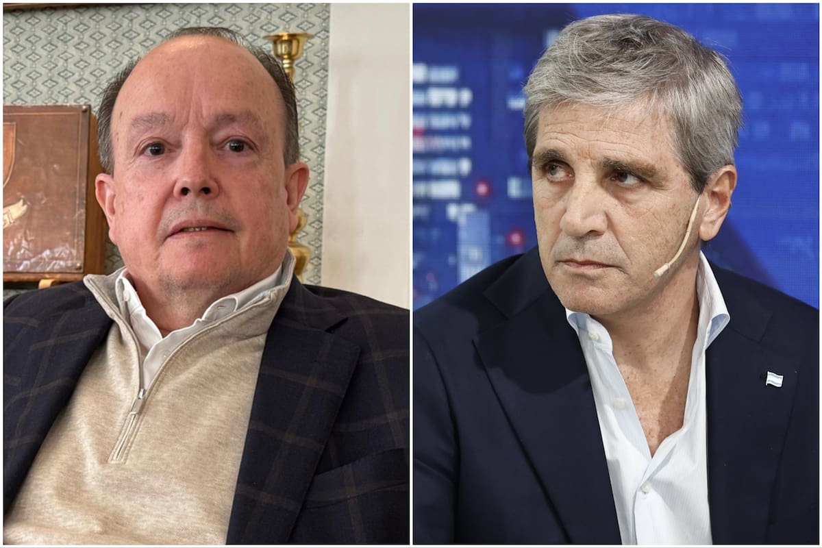 Joaquín Cottani y Luis Caputo