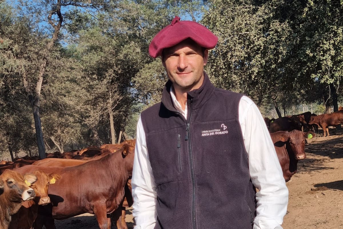 Joaquín Elizalde, responsable de Ganadería de Anta del Dorado