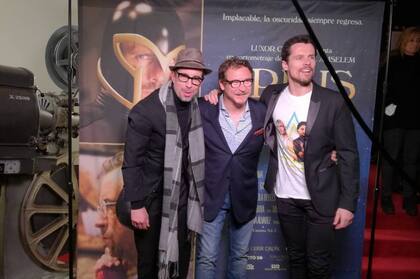 Joaquín en la presentación del corto "Krisis", precandidata a los premios Oscar 2018.