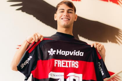Joaquín Freitas, el argentino más caro del mercado brasileño: dejó River y se sumó a Flamengo