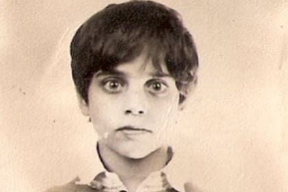 Joaquín Furriel, de chiquito, una de las pocas imágenes personales que compartió con sus seguidores de las redes sociales