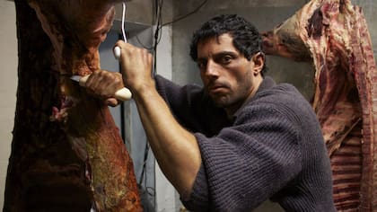 Joaquín Furriel es Hermógenes, en la película El Patrón: radiografía de un crímen