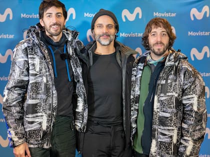 Joaquín Furriel junto a sus "aprendices", Santiago Korovsky y Martín Piroyansky