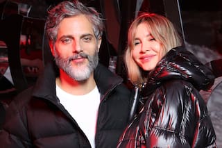 Furriel y Valdes disfrutaron de un exclusivo desfile en Suiza y posaron juntos para las cámaras