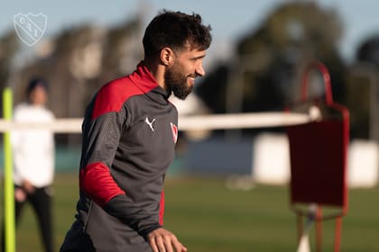 Joaquín Laso, defensor central de Independiente, se presentará ante Racing