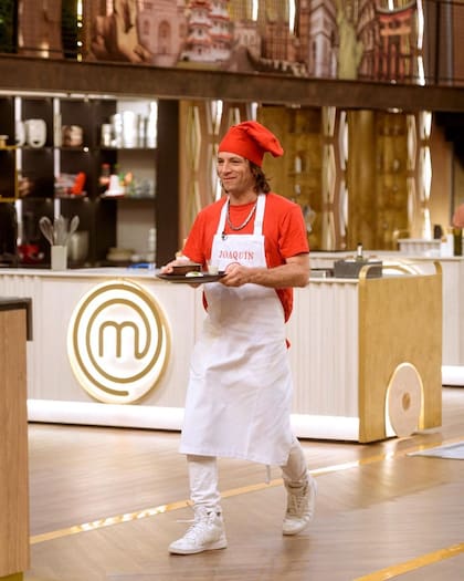 Joaquín Levinton en MasterChef Celebrity (Foto: Instagram/@joaquinlevinton)