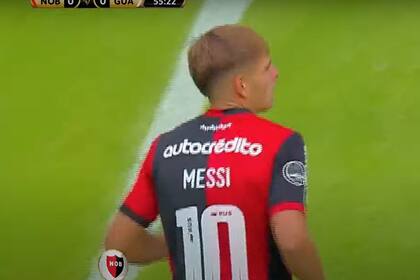 Joaquín Messi tuvo su debut con la camiseta de Newell's en la Copa Libertadores Sub 20