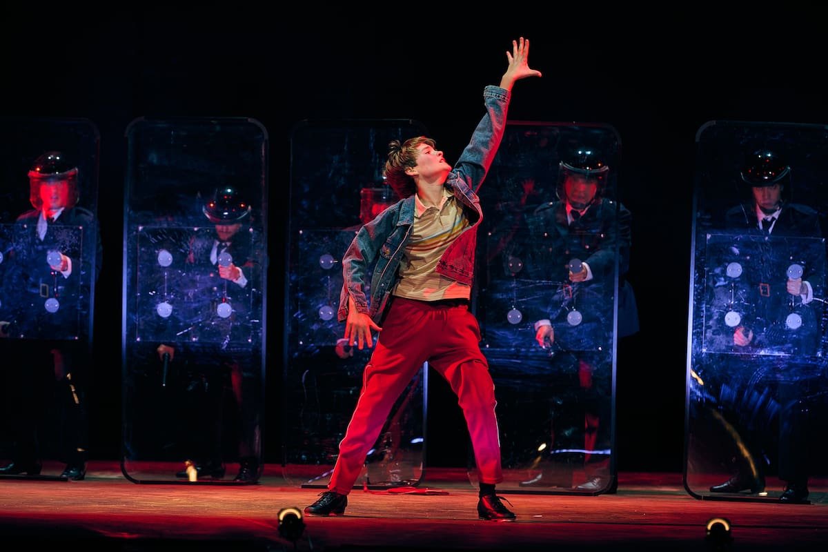 Joaquín Mondino Formichelli, en el rol de Billy Elliot