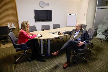 Joaquín Morales Solá y Paz Rodríguez Niell en la previa de LA NACION +cerca actualidad, el ciclo exclusivo para suscriptores de LA NACION