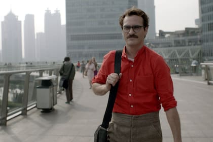 Joaquin Phoenix en Ella, ganadora de mejor guión originalJoaquin Phoenix en Ella, ganadora de mejor guión original