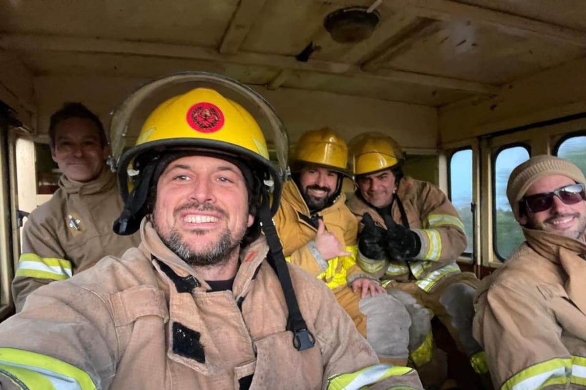 Joaquín Ruibal, fundador de los bomberos voluntarios de José Ignacio, en Uruguay