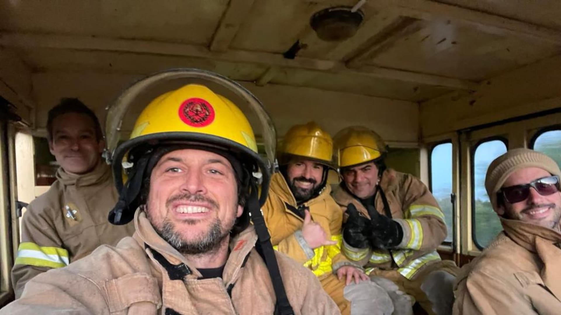 Joaquín Ruibal, fundador de los bomberos voluntarios de José Ignacio, en Uruguay