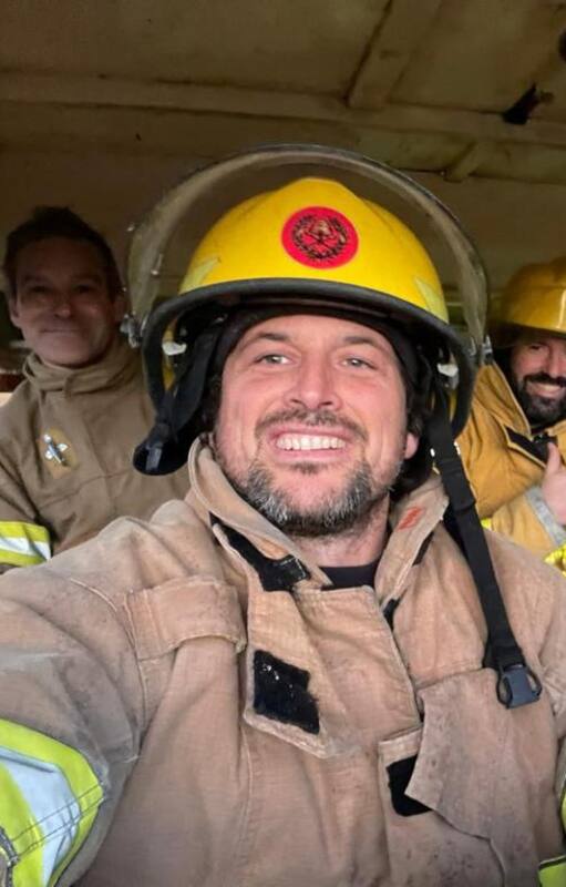 Joaquín Ruibal, fundador de los bomberos voluntarios de José Ignacio, en Uruguay