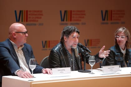 El artista fue invitado a participar del Festival de la Palabra en el VIII Congreso Internacional de la Lengua Española (CILE)