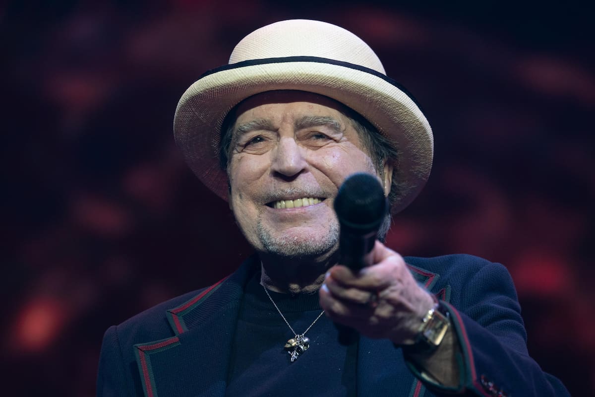 Joaquín Sabina hizo cantar al público en último show en el Movistar Arena