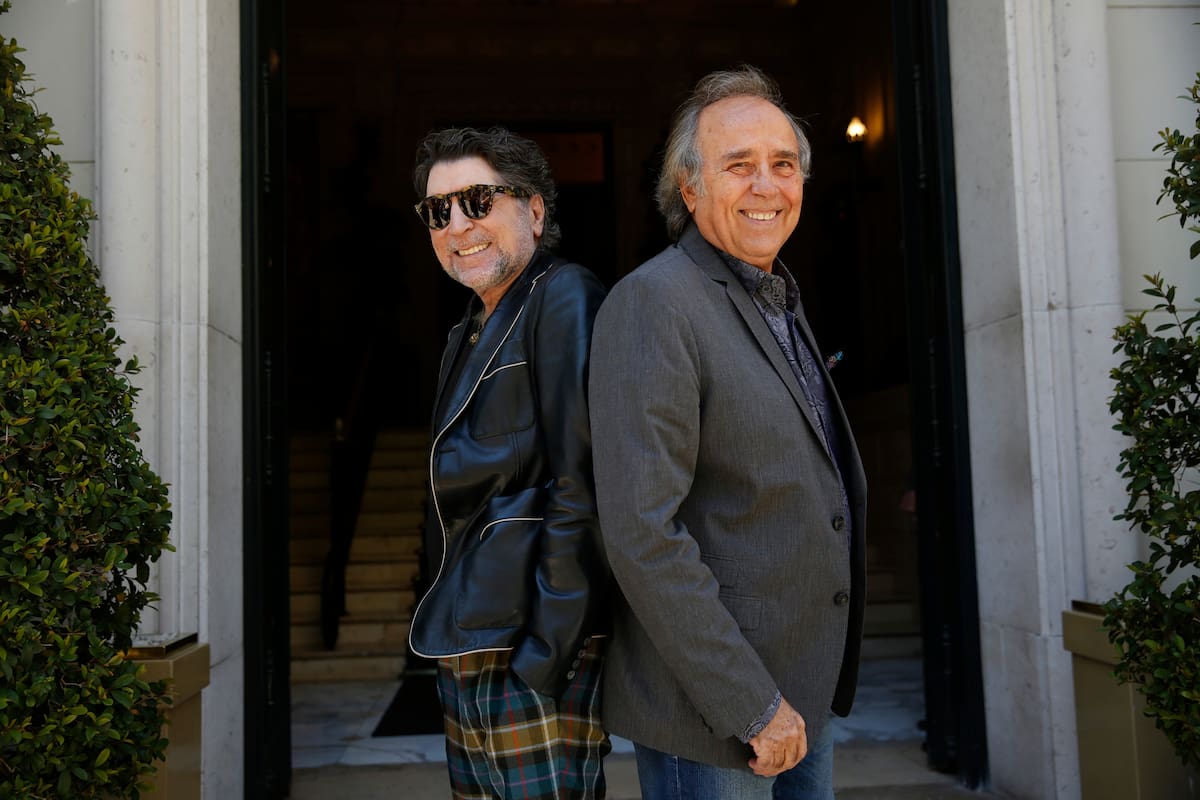 Joaquin Sabina y Joan Manuel Serrat en Buenos Aires