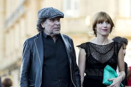 Joaquín Sabina y su hija Carmela Juliana