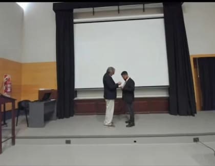 Joaquín se recibió "con creces"