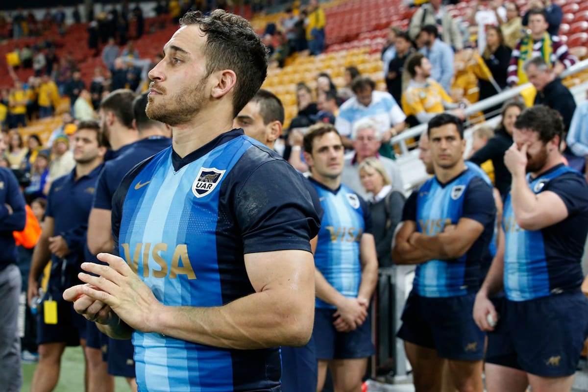 Joaquín Tuculet y una expresión elocuente de lo que fue la actuación de los Pumas