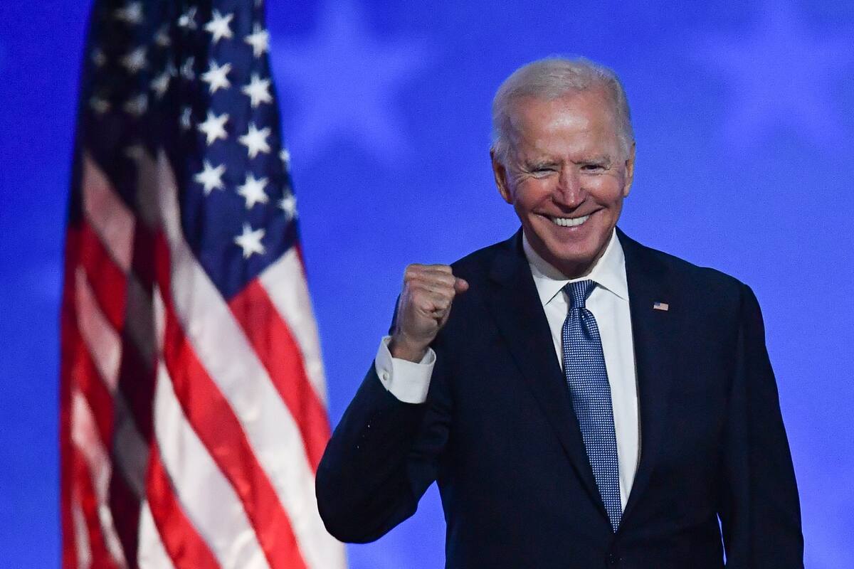Joe Biden, nuevo presidente electo
