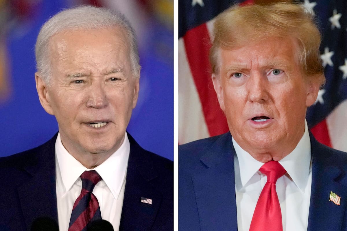 Joe Biden saludó a Donald Trump por su cumpleaños número 78