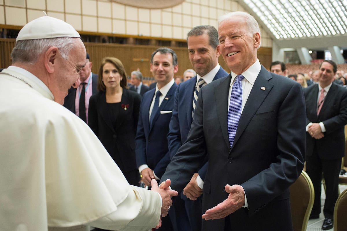 Joe Biden y el Papa Francisco
