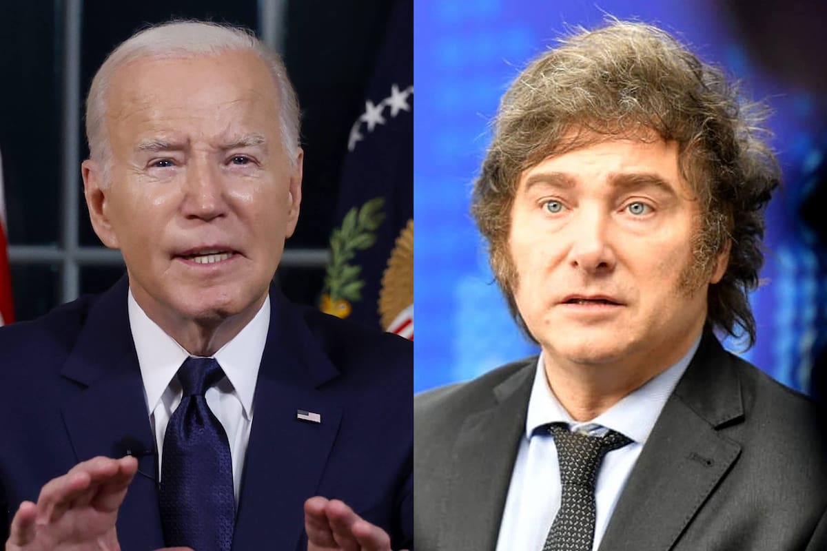 Joe Biden y Javier Milei se encontrarían este año en el G-20