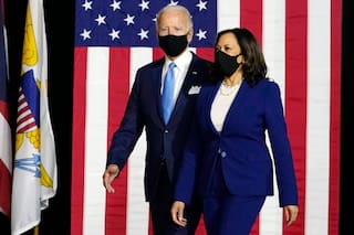 Biden y Harris se mostraron por primera vez como compañeros de fórmula