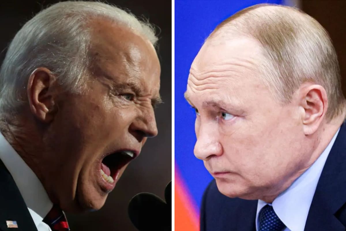 Joe Biden y Vladimir Putin