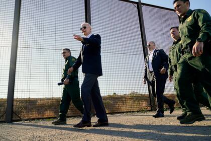 Joe Biden ya ha estado varias veces en la frontera con México para atender el problema del flujo migratorio