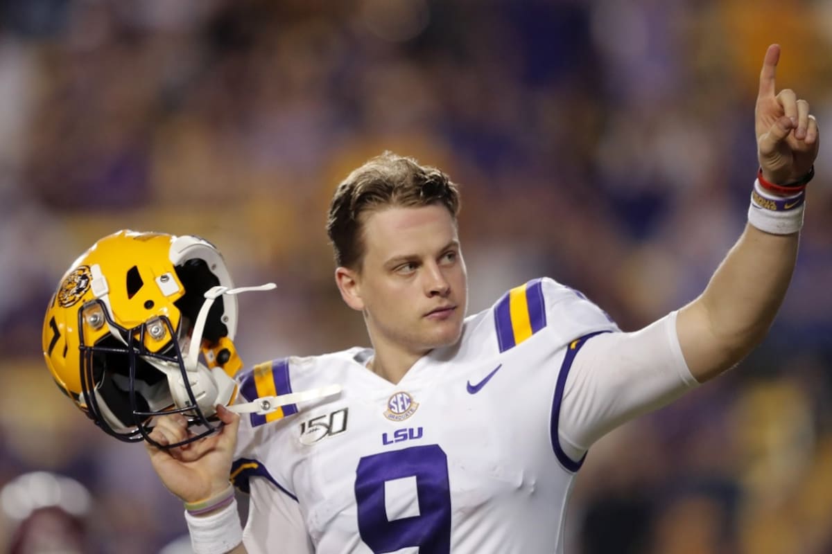 Joe Burrow, en el foco de la NFL al ser el primer elegido