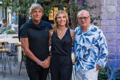 Joe Miranda, Agustina Braun y Martín Cabrales.