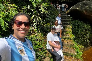 A 8 años de mudarse a la Argentina, volvieron por primera vez a Venezuela y los sorprendió el doble sismo
