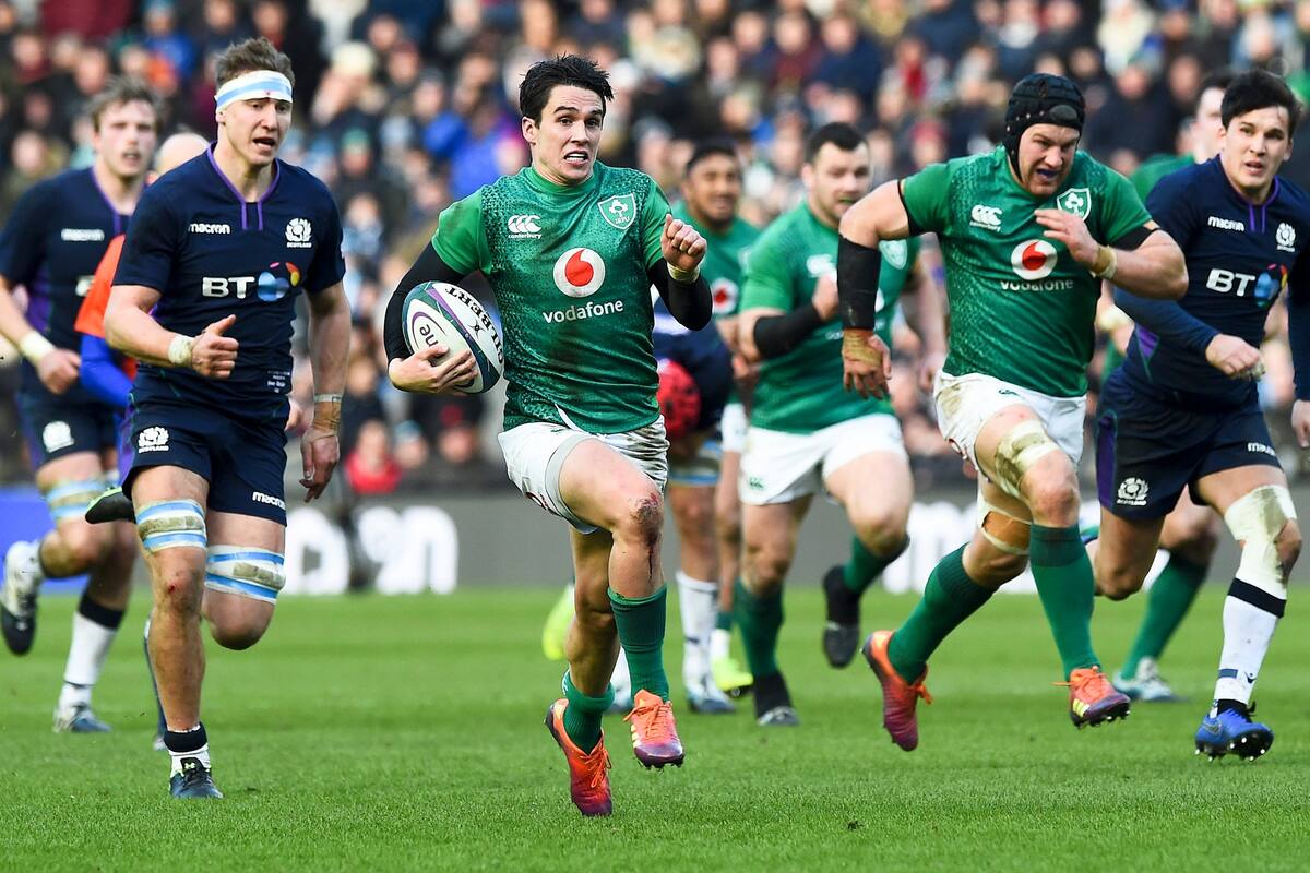 Joey Carbery rumbo a su try
