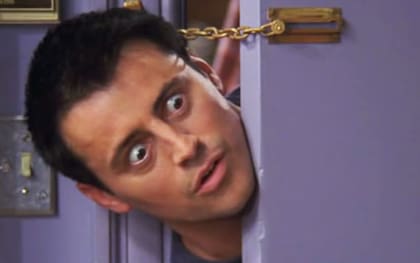 Joey Tribbiani en un episodio de Friends