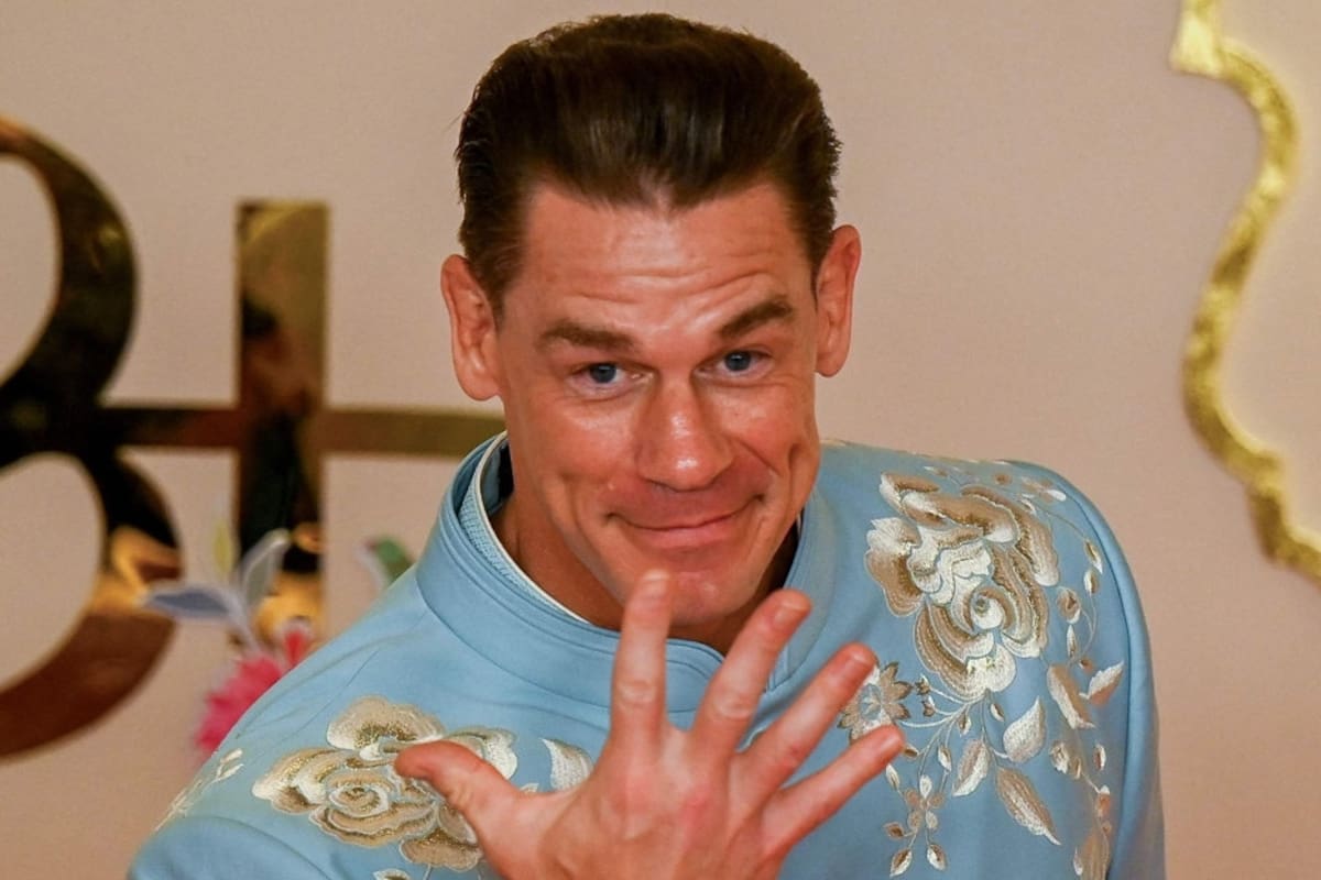 John Cena (Photo by Punit PARANJPE / AFP)