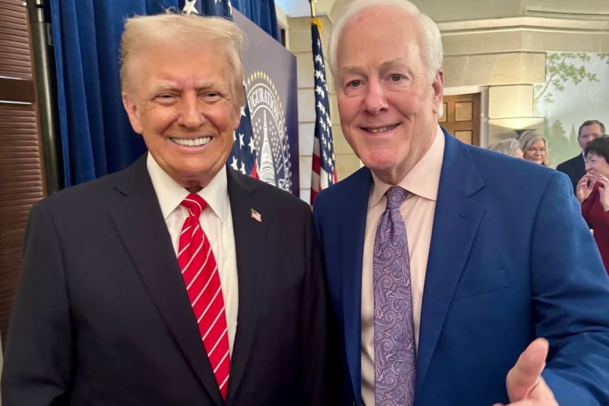 Eleições no Texas: John Cornyn, um republicano com quase 25 anos como senador, deu as costas a Trump em 2021