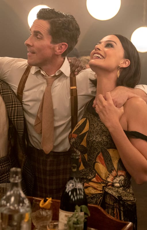 John David Washington, Christian Bale y Margot Robbie en Amsterdam