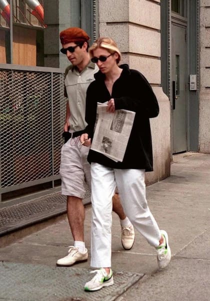 John F. Kennedy Jr. y Carolyn Bessette en Tribeca