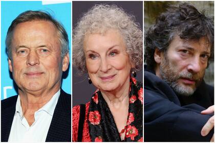 John Grisham, Margaret Atwood y Neil Gaiman, best sellers y "autores colaborativos"