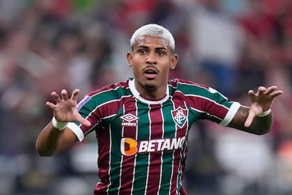 John Kennedy es una de las principales figuras de Fluminense; convirtió el gol del título frente a Boca en la final de 2023