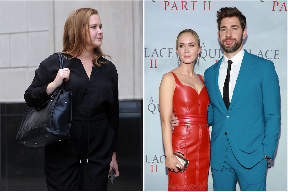John Krasinski respondió a las bromas de Amy Schumer sobre su matrimonio con Emily Blunt