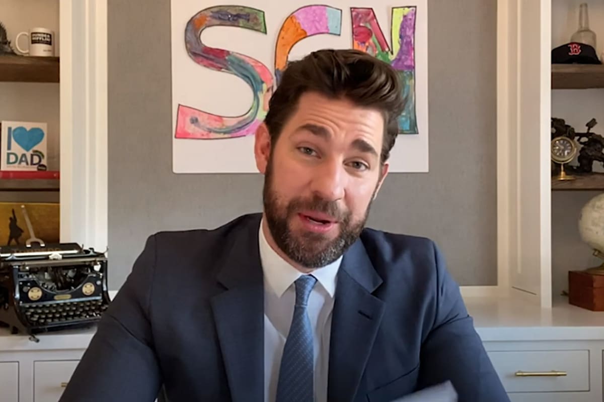 John Krasinski y su informativo de buenas noticias