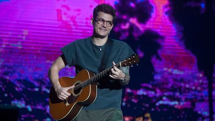 John Mayer, en su show en el hipódromo de Palermo