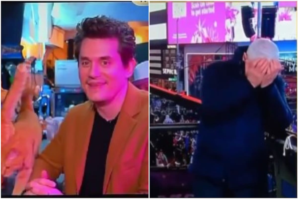 John Mayer hizo perder el control al periodista Anderson Cooper mientras estaban a cámara