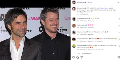 John Stamos, amigo y compañero de Dane, también le dedicó unas palabras (Foto: Instagram)