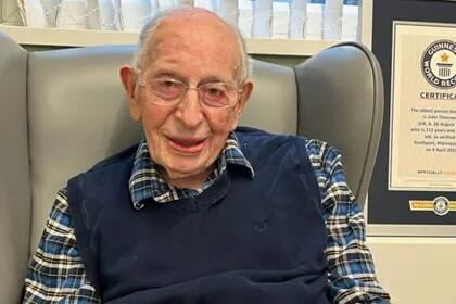 John Tinniswood cuenta que era bastante activo de joven