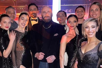 John Travolta dijo presente en Sr Tango